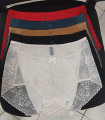 Nyla lace briefs with delicate floral lace detailing