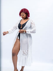 LACE BEACH COVER UP