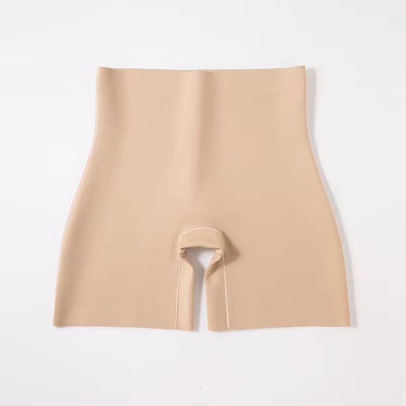High rise tummy control biker
