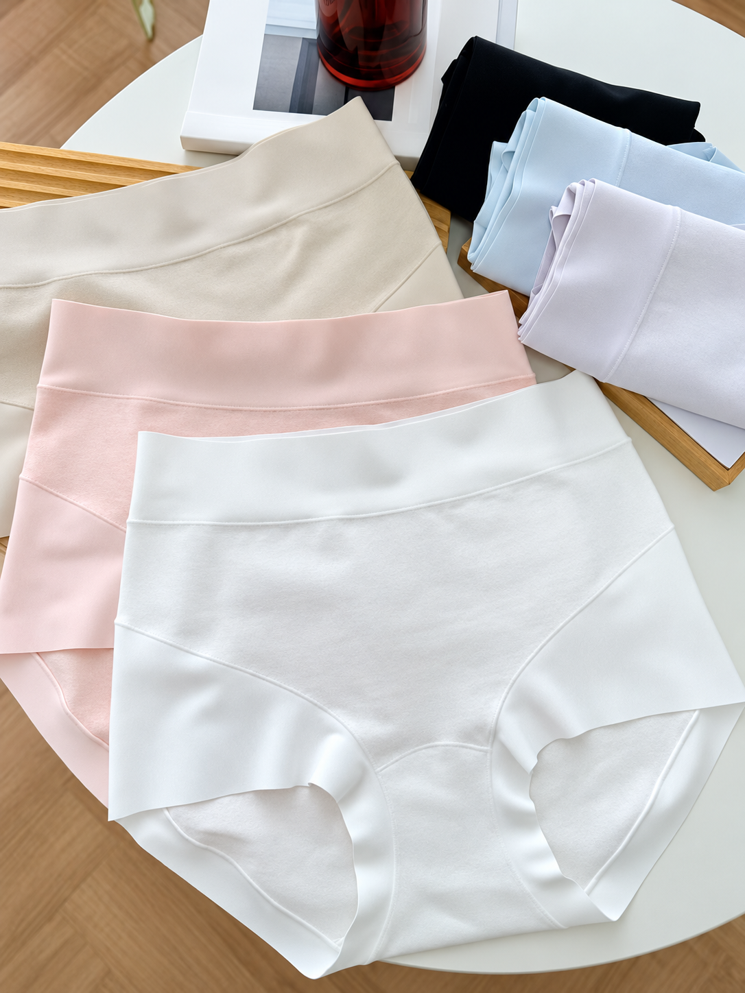 Elara Seamless High-Waist Panties