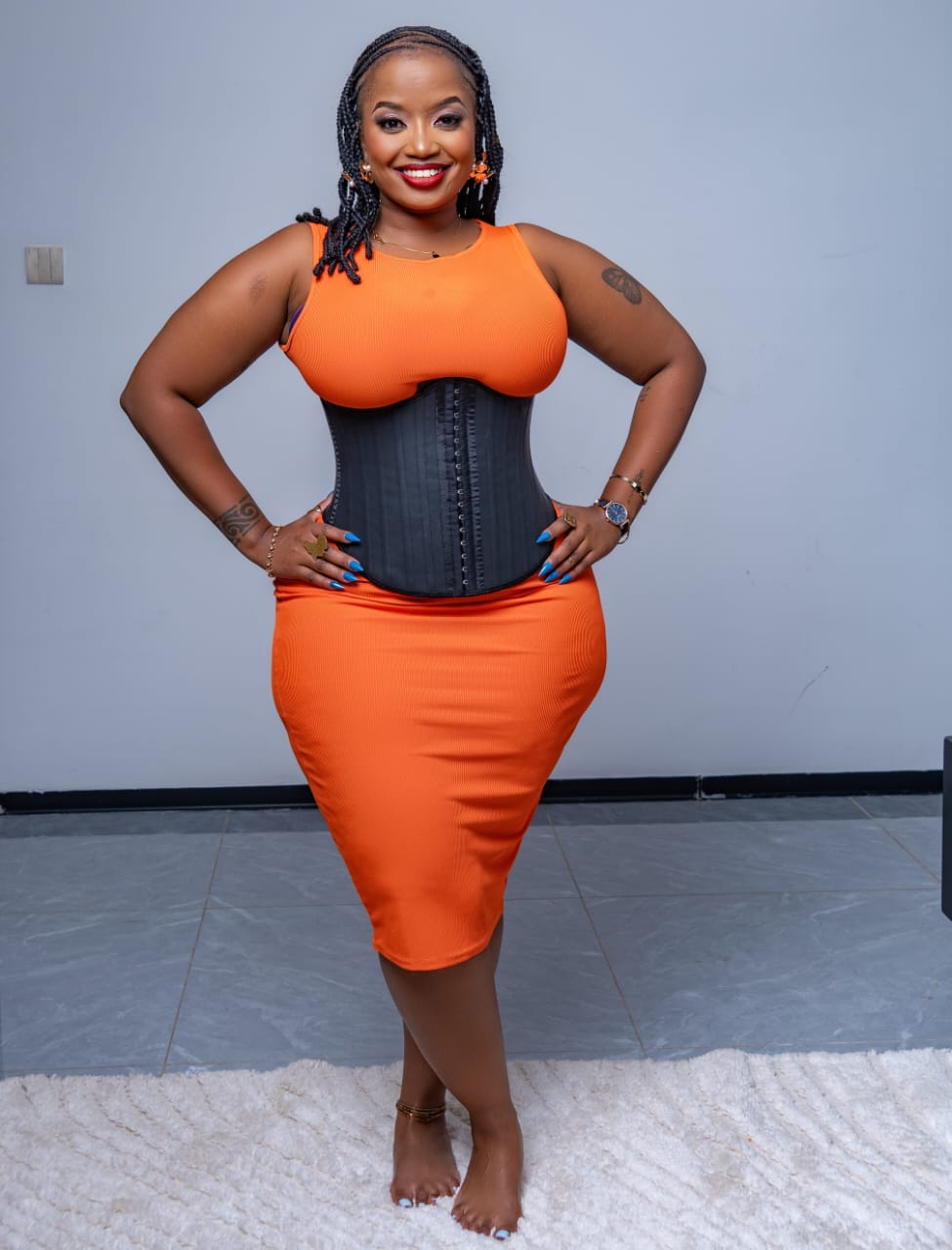 Hook-and-Eye Waist Trainer Corset – Tummy & Waist Shaper