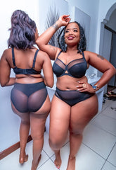 Malkia Mesh Bra Set – Luxury Plus Size Bra for Kenyan Women