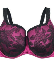 Plus Size Full Coverage Lace Support Bra – Comfortable Underwire Bra for Women