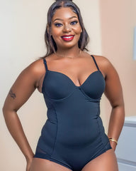 Signature Seamless Shapewear Bodysuit – Tummy Control Body Shaper for Women