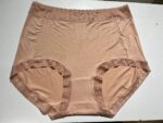 Beige Lace Cotton Trim Panty for sizes 18 to 24